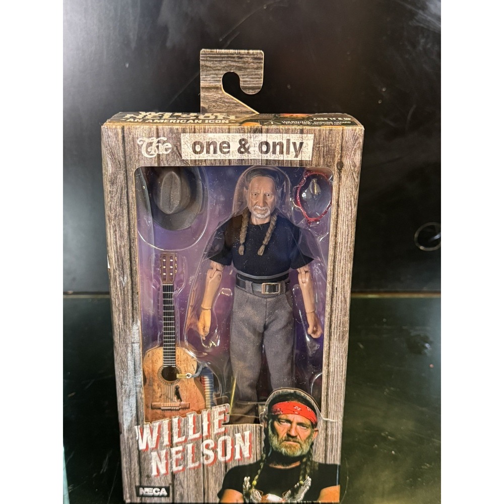 NECA The One & Only WILLIE NELSON An American Icon Collectible Action Figure NEW